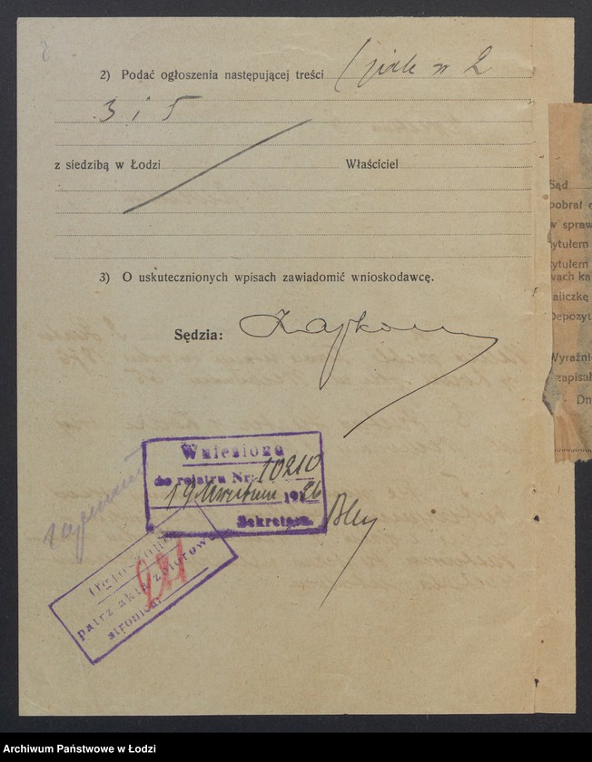 Obraz 10 z jednostki "A. Müller - - G. Günter – skład mebli"