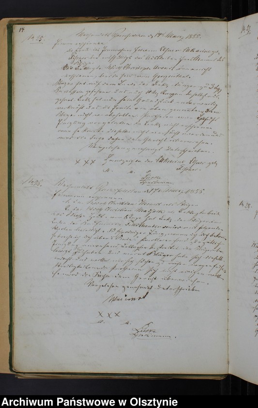 image.from.unit.number "Protocoll-Buch von dem ländliche Kirchspiels Mohrungen"