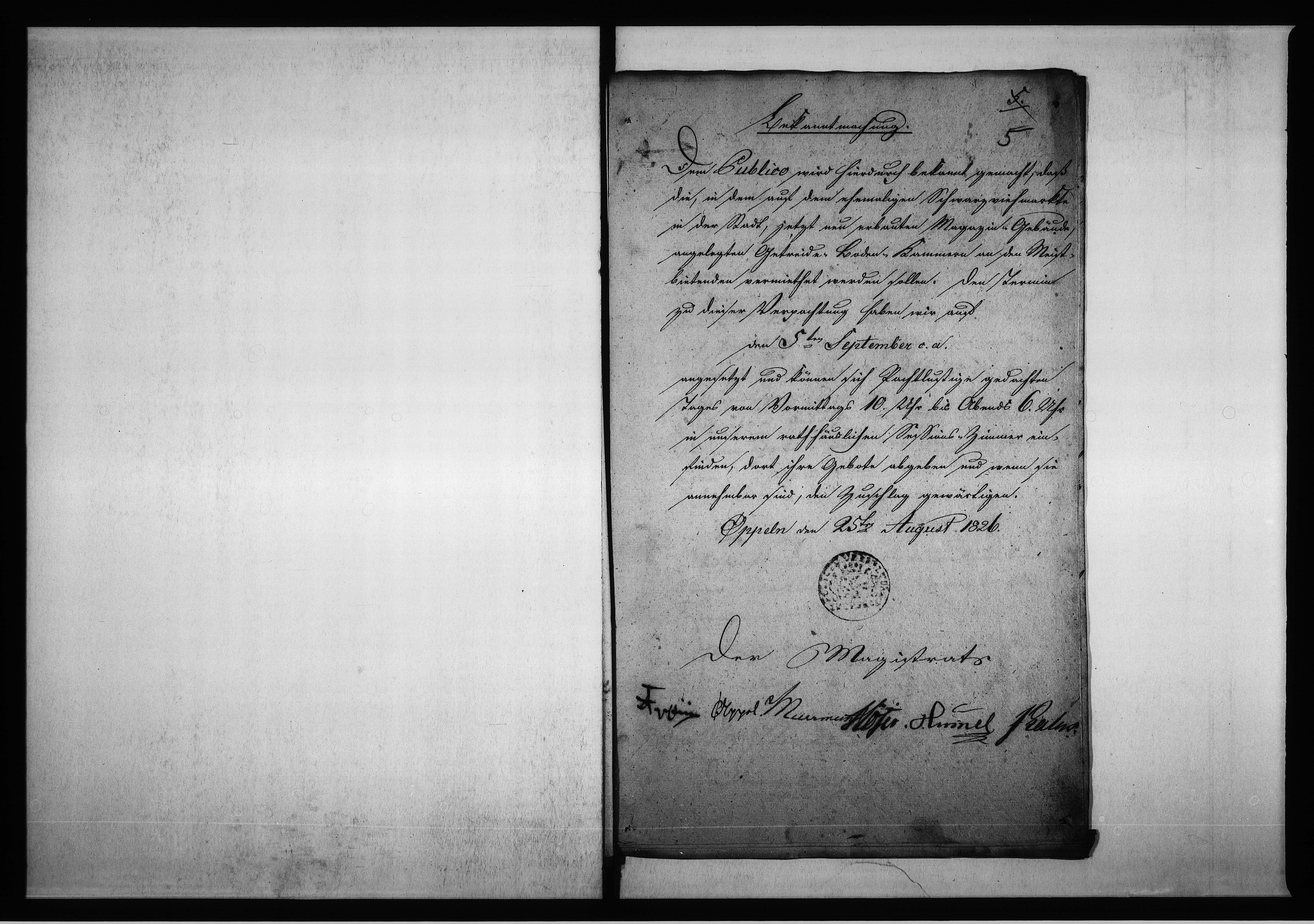 Obraz 9 z jednostki "Acta über die Verpachtung des neu erbauten Bauden und resp: Magazin Gebäudes Vol. I de anno 1828"