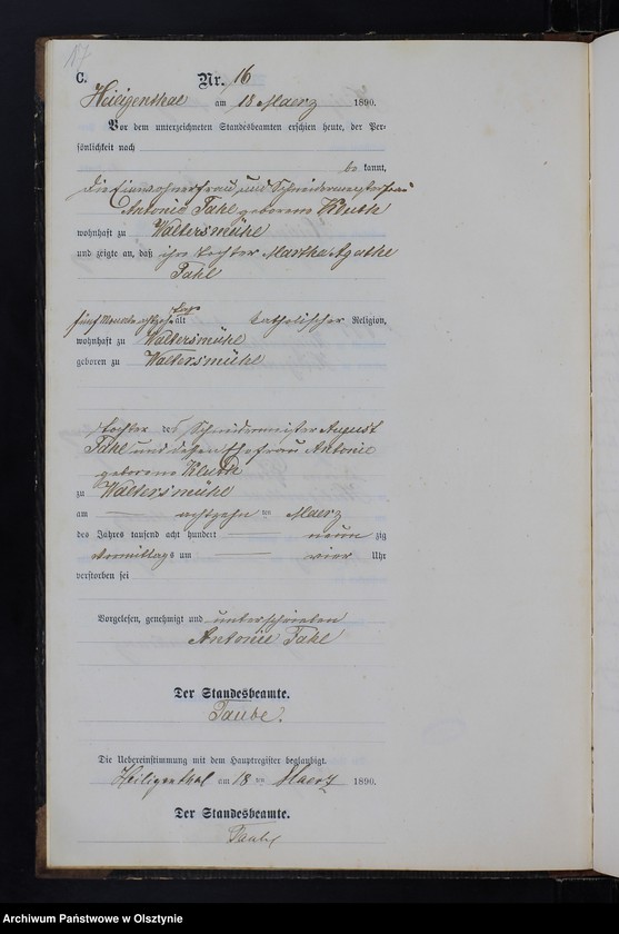 image.from.unit.number "Sterbe-Neben-Register Nr 1 - 45"