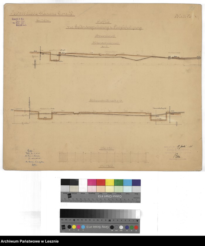 Obraz 5 z jednostki "Leszno miasto. Dokumentacja projektowa - Koszary Artylerii Polowej ul. Racławicka, tom III."