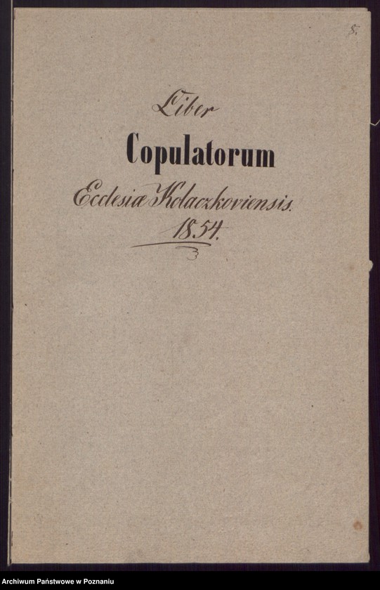 Obraz 7 z jednostki "Duplicatum librorum metrices et quidem Baptisatorum, Copulatorum et Mortuorum."