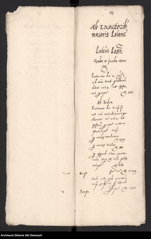 image.from.unit.number "Rejestr wpłacnych do Skarbu pieniędzy z podatków z całej Rzeczpospolitej."