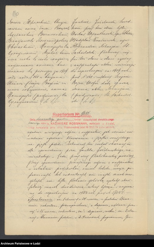 Obraz 18 z jednostki "Dawid Wolski i S-ka – fabryka wyrobów pończoszniczych, rękawicznych i trykotowych"