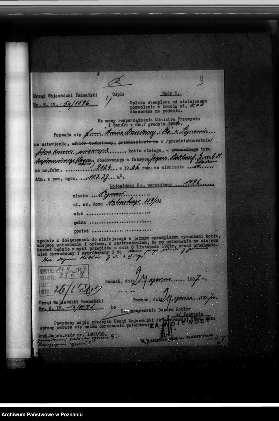 image.from.unit.number "Fabryka konserw mięsnych Bracia Dawidowscy w Poznaniu nr woj. 1596"