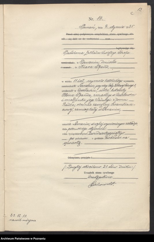 image.from.unit.number "Księga miejscowa zgonów tom I [Rejestr główny zgonów]"