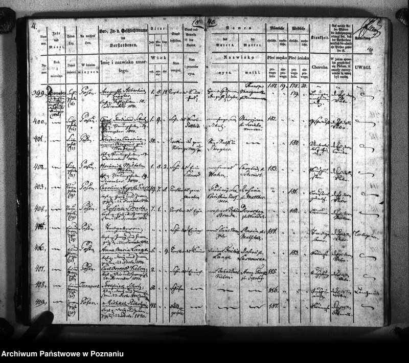 Obraz 7 z jednostki "Sterbenbuch"