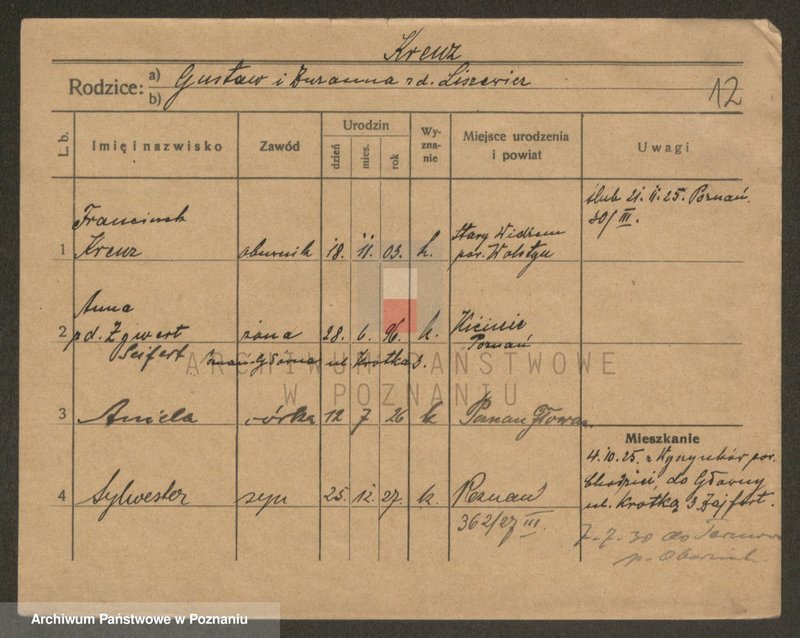 Obraz 12 z jednostki "Krenc - Krężelewski"