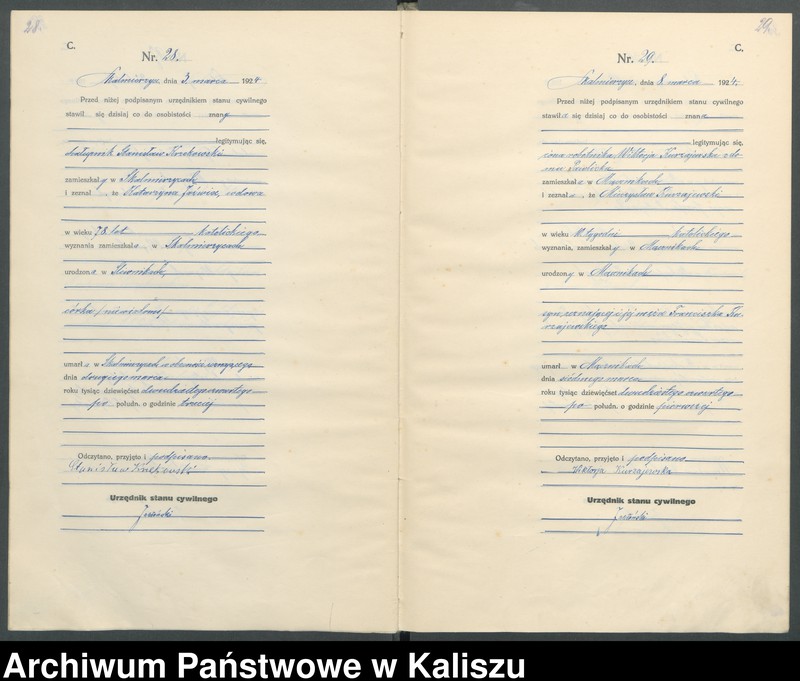Obraz 19 z jednostki "[Księga zgonów]"