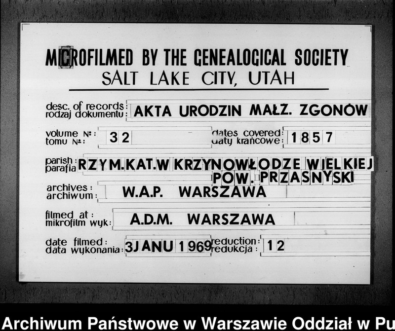 image.from.unit.number "Akta urodzeń, małżeństw i zgonów"