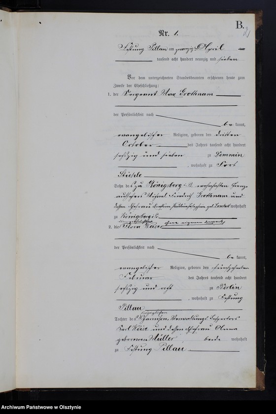 image.from.unit.number "Heiraths-Haupt-Register Nr 1 - 3"