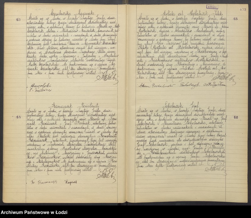 Obraz 19 z jednostki "Akta zgonów"