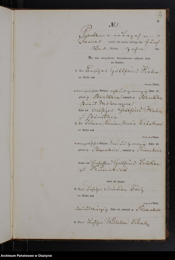 image.from.unit.number "Heiraths-Neben-Register Nr 1 - 13"