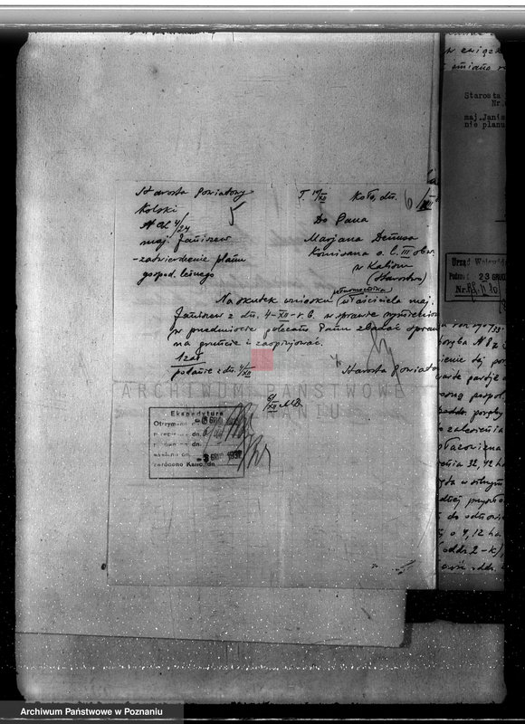 Obraz 9 z jednostki "Zatwierdzenie projektu planu gospodarstwa leśnego dla lasów majątku Janiszew powiat kolski"