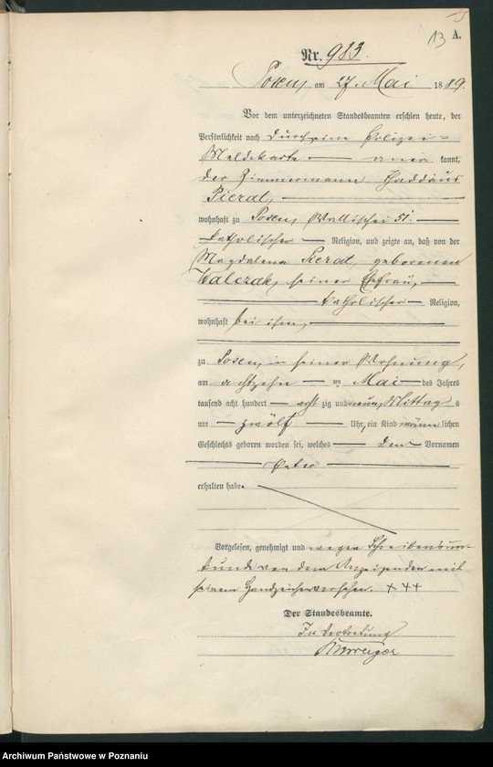 image.from.unit.number "Księga urodzeń t. III"