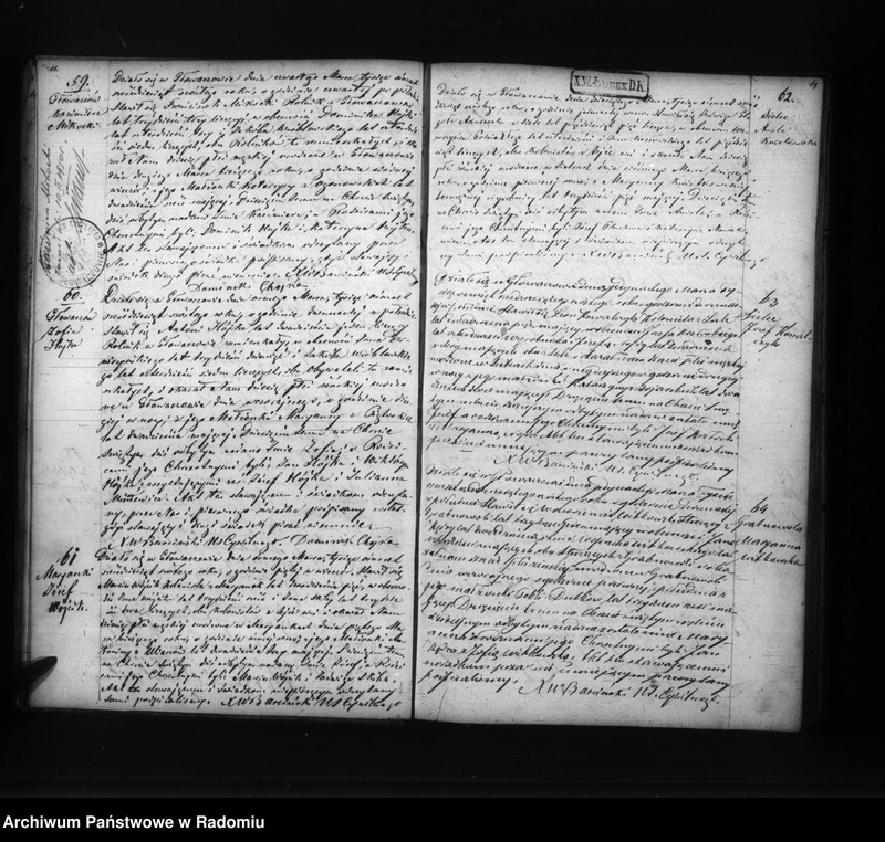 image.from.unit.number "Duplikat akt religijno cywilnych urodzonych, zaślubionych i zmarłych w parafii Głowaczów w roku 1866"