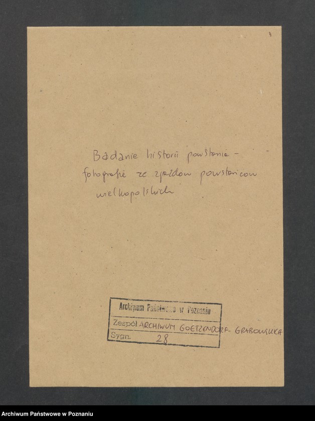 image.from.unit.number "Badanie historii powstania - fotografie ze zjazdów powstańców wielkopolskich w 1928 i 1930 r."