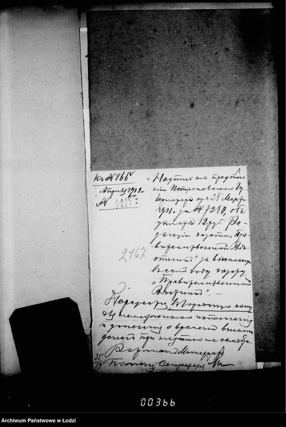 Obraz 5 z jednostki "O zakaze blankov i vypiske gazet"