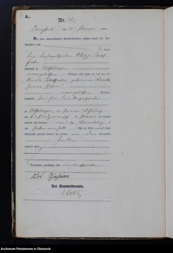 image.from.unit.number "Geburts-Haupt-Register Nr 1 - 162"