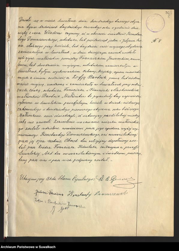 image.from.unit.number "Akty małżeństwa 1934"