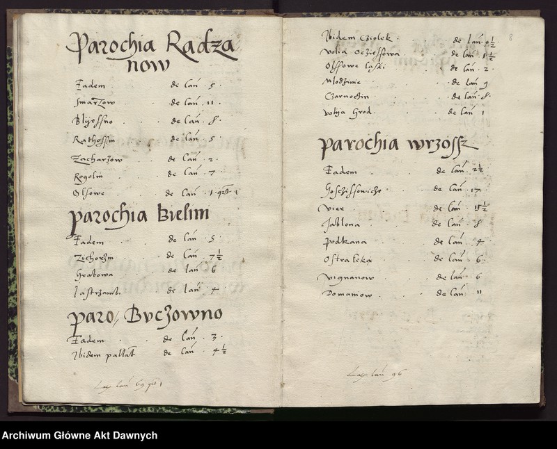 image.from.unit.number "Regestrum exactionum publicarum Radomiensis, Opocznensis et Chanczinensis districtuum --."