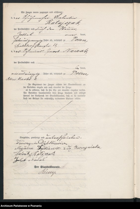 Obraz 13 z jednostki "Księga małżeństw t. II"