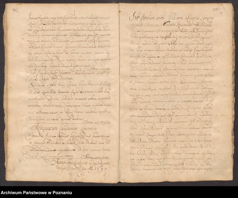 Obraz 15 z jednostki "Acta officii consularis civitatis Posnaniae."