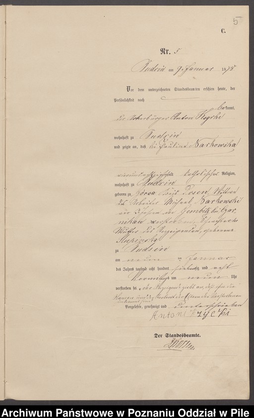 image.from.unit.number "Księga zgonów"