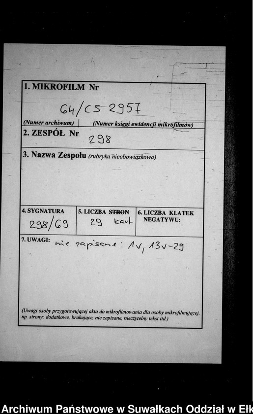 image.from.unit.number "Sterbe-Neben-Register des Preussischen Standes-Amtes Kehlen Kreis Angerburg"