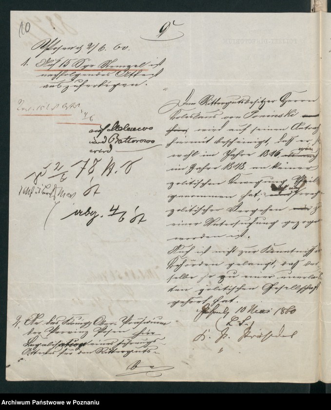 Obraz 13 z jednostki "A. betr. Familie von Poniński"