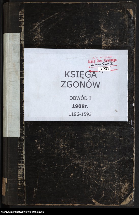 image.from.unit.number "Sterbe-Neben-Register Breslau I 1908 Band 4"