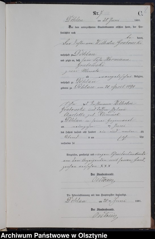 image.from.unit.number "Sterbe-Neben-Register Nr 1 - 16"