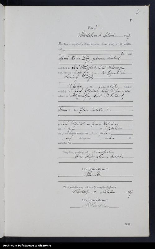 image.from.unit.number "Sterbe-Neben-Register Nr 1 - 33"