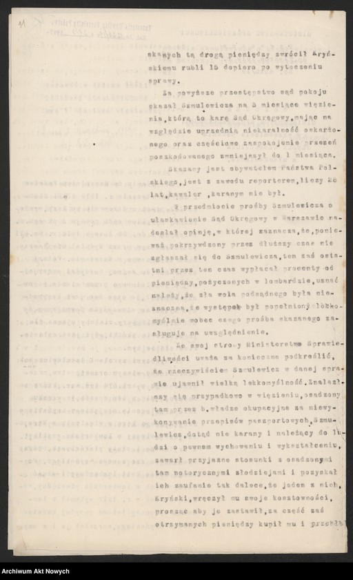 image.from.unit.number "Ułaskawienia z b. Kongresówki - uwzględnione, dotyczące: zabójstw, dzieciobójstwa, uszkodzeń ciała, znieważenia, rozboju, lichwy, krzywoprzysięstwa, kradzieży w latach 1916 - 1917 z pociągów prowiantowych zdążających na front wschodni, nielegalnego posiadania broni i gorzelnictwa."