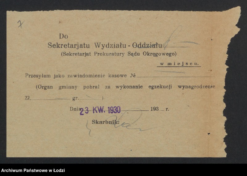 Obraz 9 z jednostki "Antoni Dobrowolski i S-ka- prowadzenie detalicznego handlu win i wódek"