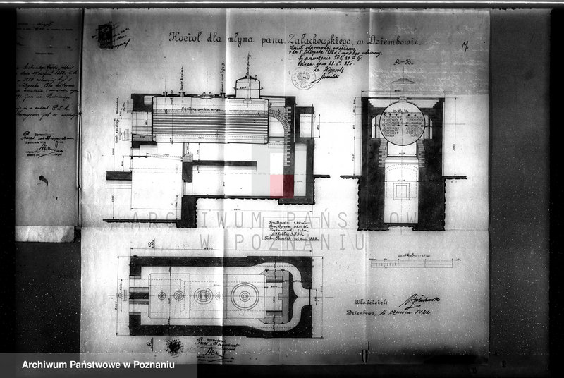 Obraz 11 z jednostki "Młyn i Tartak Apolinarego Załachowskiego w Dziembowie pow chodzieski"