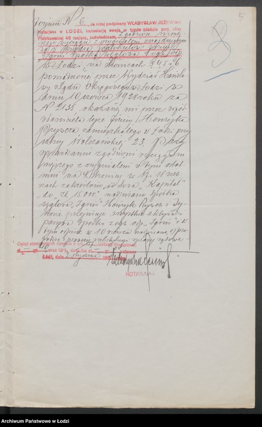 Obraz 7 z jednostki "Spółka Węglowa „Ignis” Henryk Prywer i synowie"