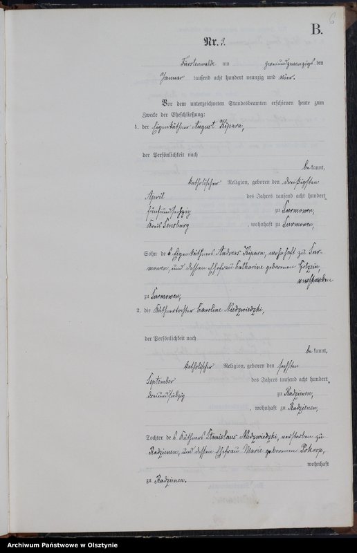 image.from.unit.number "Heiraths-Neben-Register Nr 1 - 32"