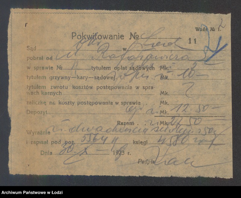 Obraz 4 z jednostki "Mojżesz Rapatowicz – sprzedaż towarów łokciowych"