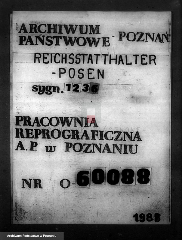 Obraz 1 z jednostki "Zarządzenia i korespondencja policji i władz w sprawach komunikacji drogowej"