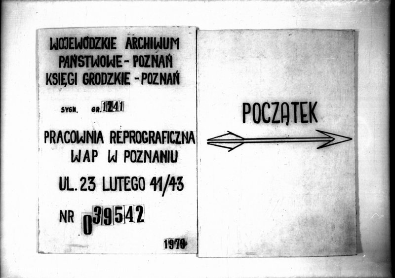 Obraz 1 z jednostki "Lib. civium, inscriptiones, relationes [protocollon]"