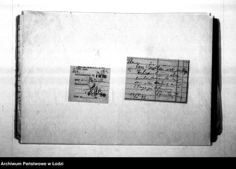 Obraz 17 z jednostki "Służba sztrejf [Wykazy milicjantów odbywających nocną służbę na terenie IV rewiru]"