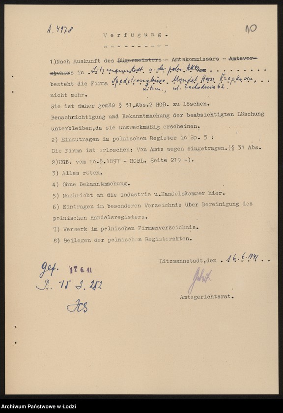 Obraz 12 z jednostki "Mendel Hersz Rzepkowicz – biuro ekspedycyjne"