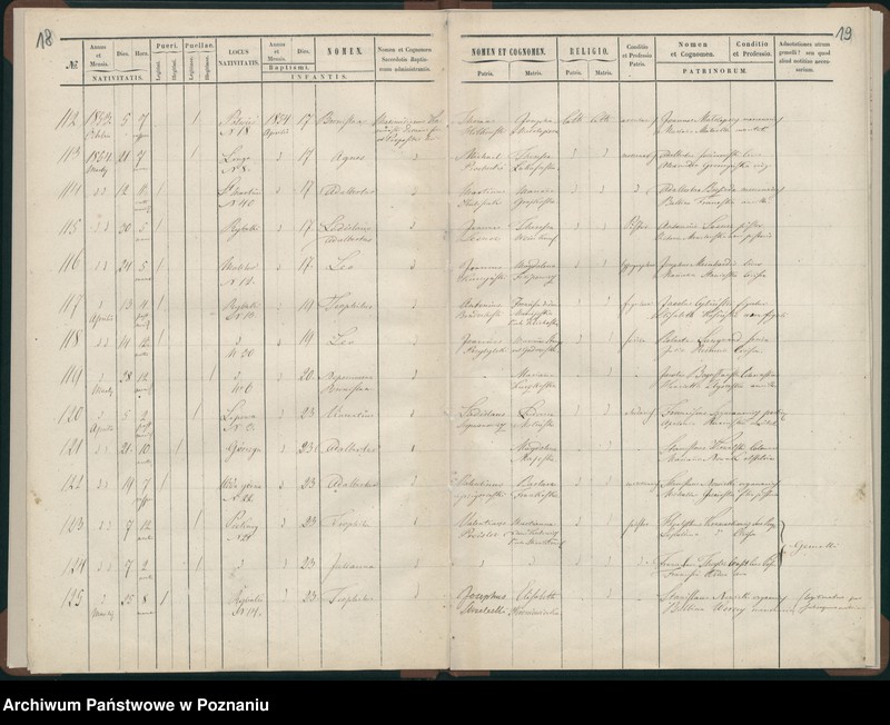 Obraz 12 z jednostki "Księga urodzeń"