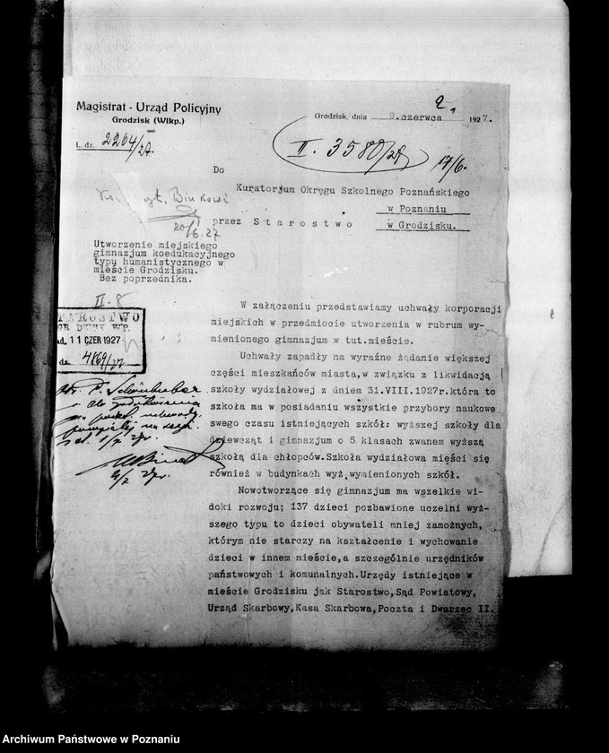 Obraz 6 z jednostki "Miejskie Gimnazjum w Grodzisku"