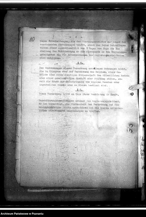 Obraz 14 z jednostki "Wohnungswesen. Wohnungsbeschaffung für beamten. Raumwirtschaftung"