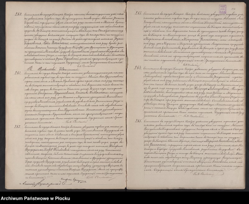image.from.unit.number "Akta urodzeń, małżeństw i zgonów"