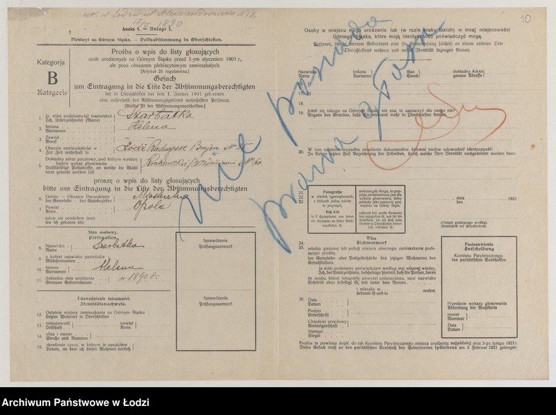 Obraz 12 z jednostki "Listy osób bez prawa głosu"