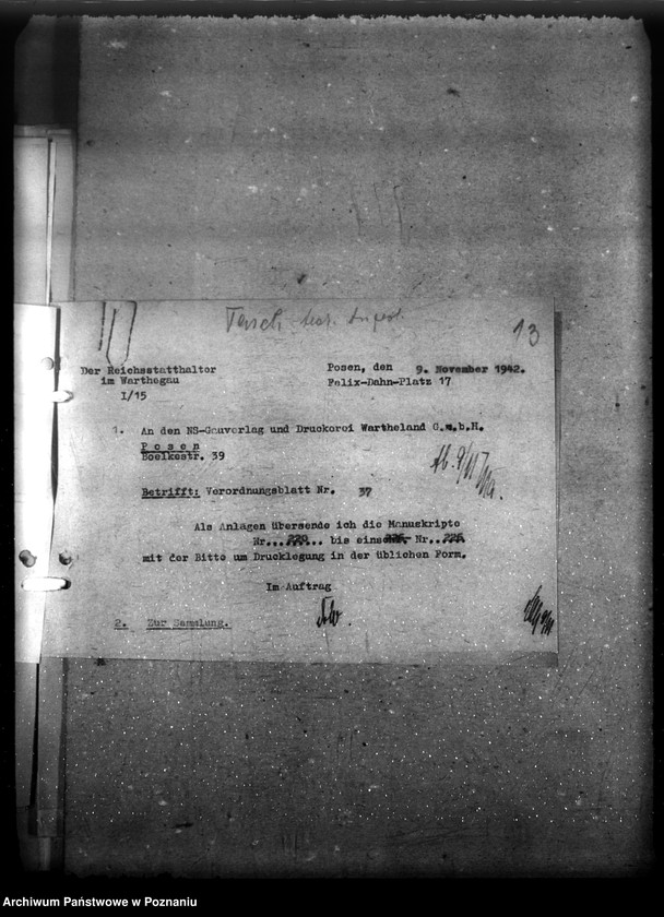 Obraz 18 z jednostki "Verordnungsblatt Nr. 37"