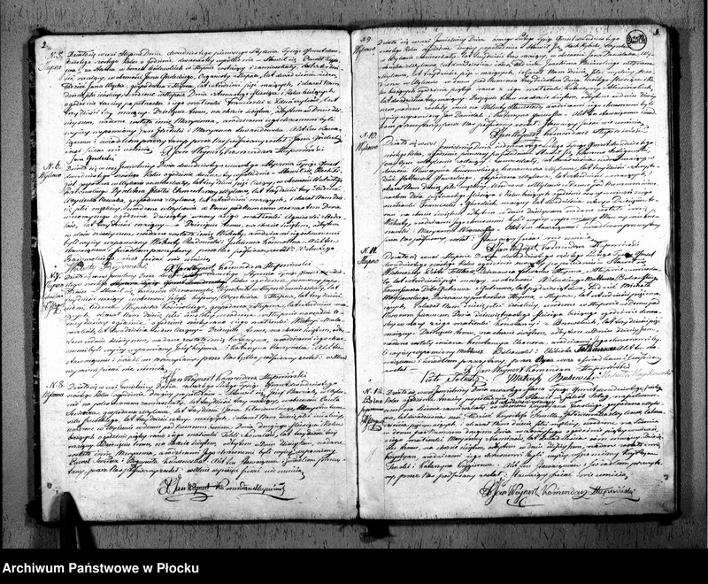 Obraz z jednostki "Akta urodzeń, małżeństw i zgonów"